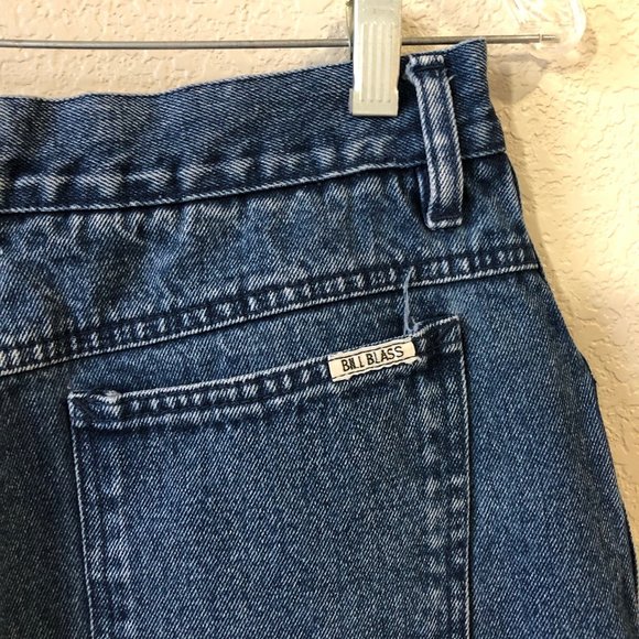 Vintage Bill Blass button fly high rise bermuda shorts 26in waist - Picture 4 of 6